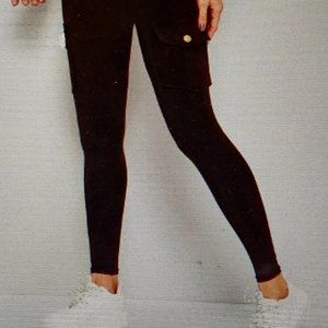 Body Fit Women's Activewear Pockets Black Leggings